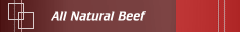 All Natural Beef